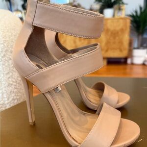Steve Madden Blush Strappy Heels